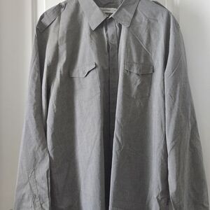 Calvin Klein Men's Gray Shirt